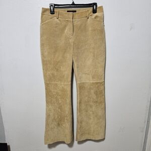 Moda International Pants The Christie Fit Women 8 Lined Suede Vtg Y2k Leather B9